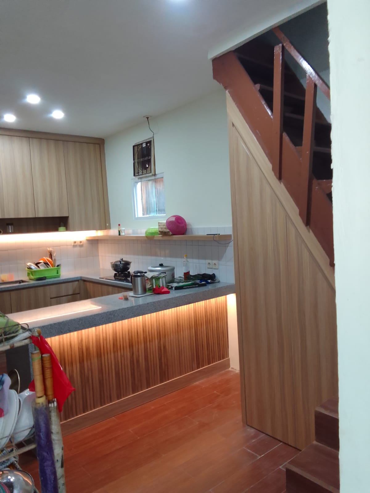 Desain interior living room premium di Alam Sutera Tangerang