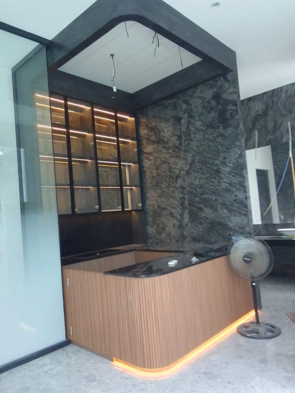 Desain kamar tidur Japandi di BSD City Tangerang